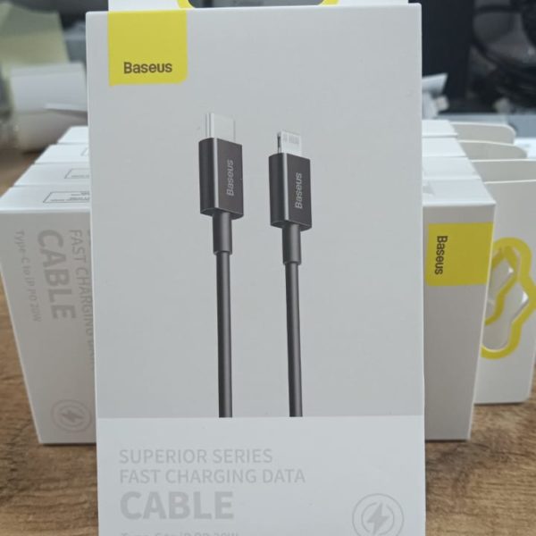 USB-C -Lightning Baseus Superior 1m, TPE Black
